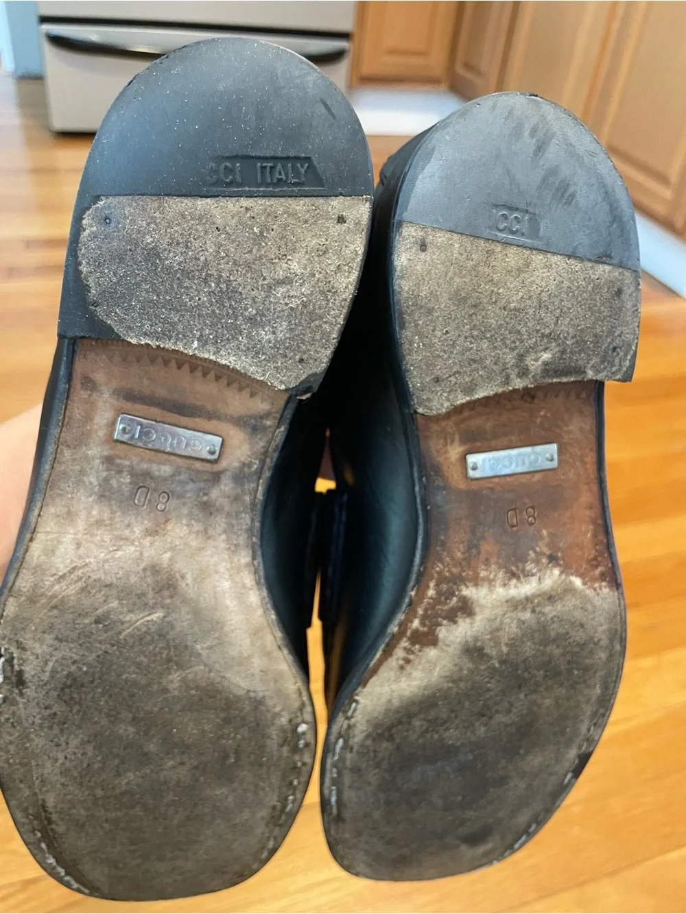 Gucci Horsebit Loafers vintage black